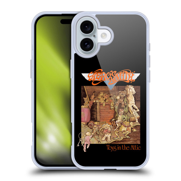 Aerosmith Classics Toys In The Attic Soft Gel Case for Apple iPhone 16