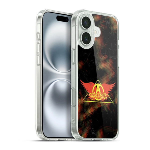 Aerosmith Classics Triangle Winged Soft Gel Case for Apple iPhone 16 Plus & MagSafe