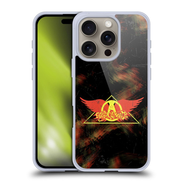 Aerosmith Classics Triangle Winged Soft Gel Case for Apple iPhone 16 Pro