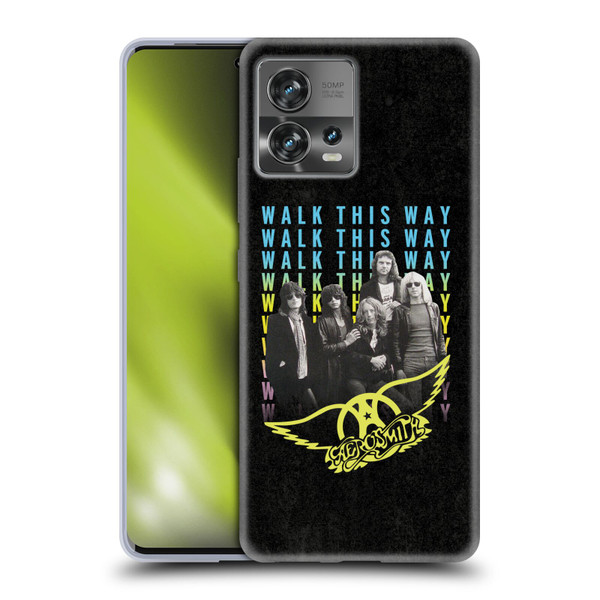 Aerosmith Classics Walk This Way Soft Gel Case for Motorola Moto Edge 30 Fusion