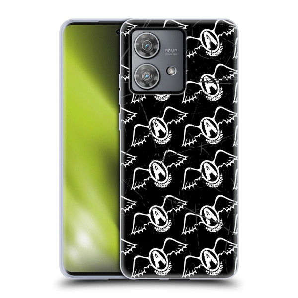 Aerosmith Classics Logo Pattern Soft Gel Case for Motorola Edge 40 Neo 5G