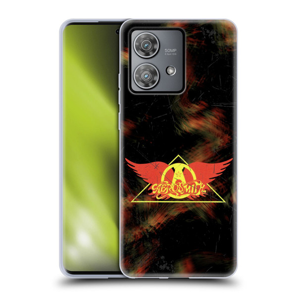 Aerosmith Classics Triangle Winged Soft Gel Case for Motorola Edge 40 Neo 5G