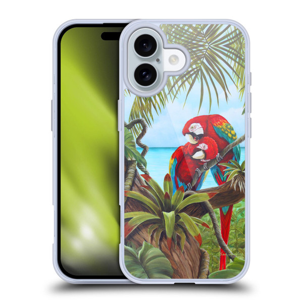 Lisa Sparling Birds And Nature Amore Soft Gel Case for Apple iPhone 16