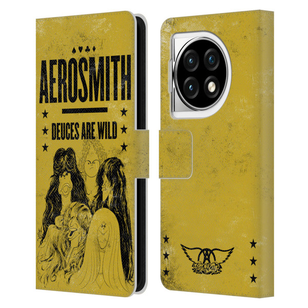Aerosmith Classics Deuces Are Wild Leather Book Wallet Case Cover For OPPO OnePlus Ace 3 5G