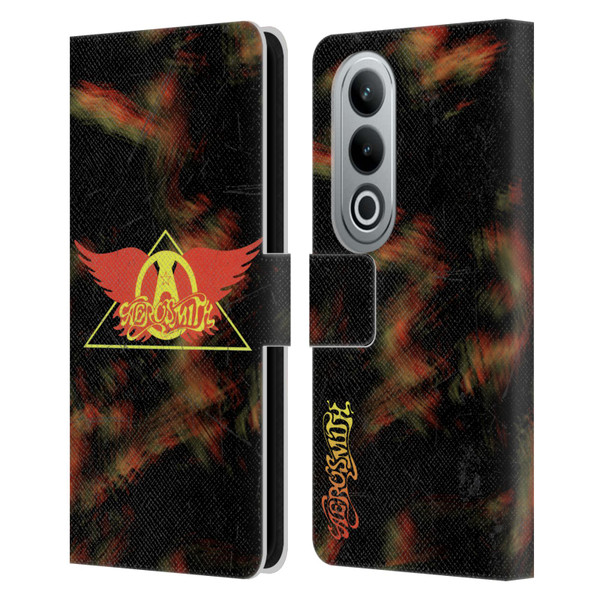Aerosmith Classics Triangle Winged Leather Book Wallet Case Cover For OPPO OnePlus Ace 3V 5G