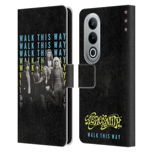 Aerosmith Classics Walk This Way Leather Book Wallet Case Cover For OPPO OnePlus Ace 3V 5G