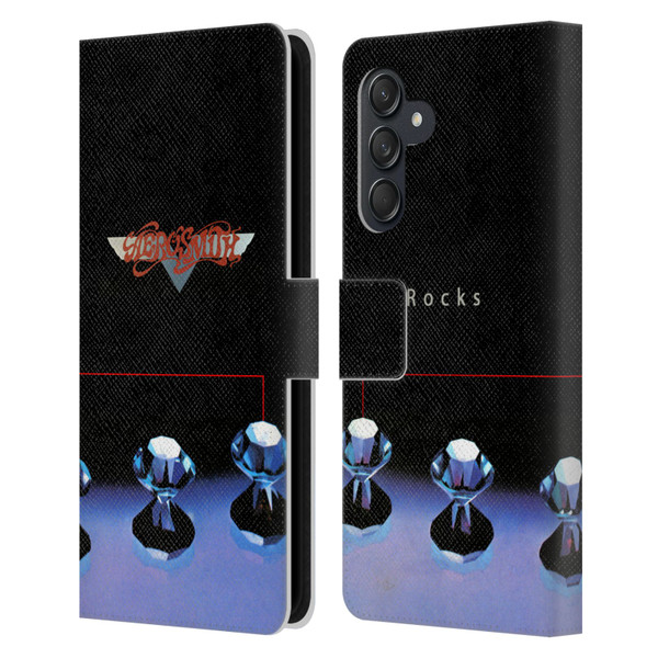 Aerosmith Classics Rocks Leather Book Wallet Case Cover For Samsung Galaxy M55 5G