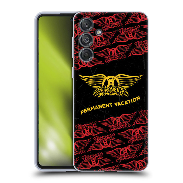 Aerosmith Classics Permanent Vacation Soft Gel Case for Samsung Galaxy M55 5G