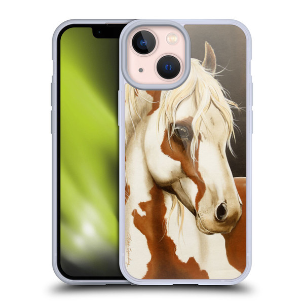 Lisa Sparling Creatures Horse Soft Gel Case for Apple iPhone 13 Mini