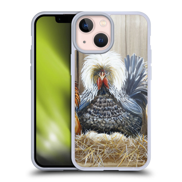 Lisa Sparling Creatures Wicked Chickens Soft Gel Case for Apple iPhone 13 Mini