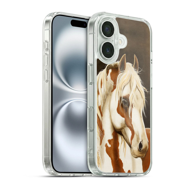 Lisa Sparling Creatures Horse Soft Gel Case for Apple iPhone 16 & MagSafe