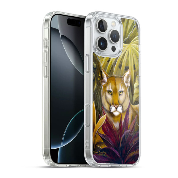 Lisa Sparling Creatures Florida Forest Panther Soft Gel Case for Apple iPhone 16 Pro Max & MagSafe