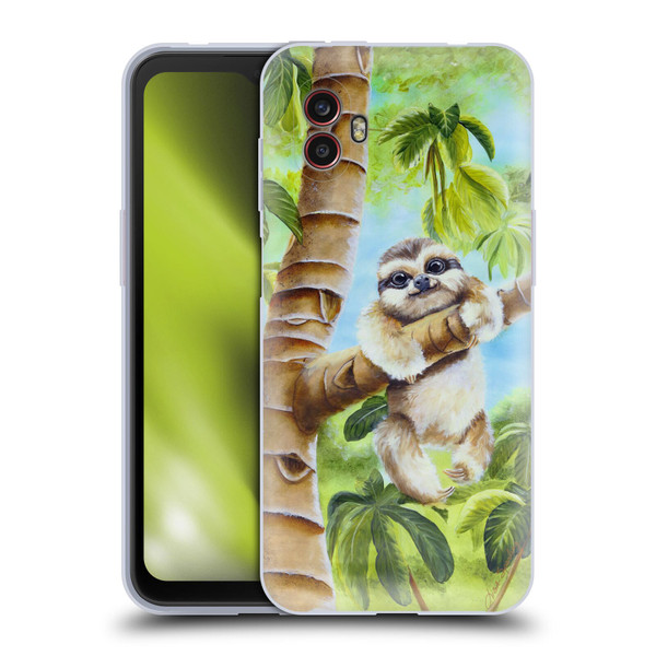 Lisa Sparling Creatures Cutest Sloth Soft Gel Case for Samsung Galaxy Xcover6 Pro/Pro2