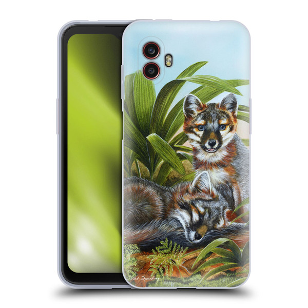 Lisa Sparling Creatures Red Fox Kits Soft Gel Case for Samsung Galaxy Xcover6 Pro/Pro2
