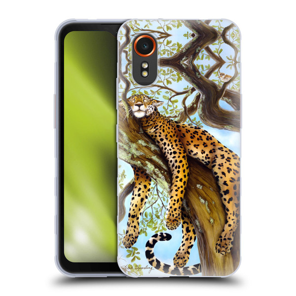 Lisa Sparling Creatures Leopard Soft Gel Case for Samsung Galaxy Xcover7 5G