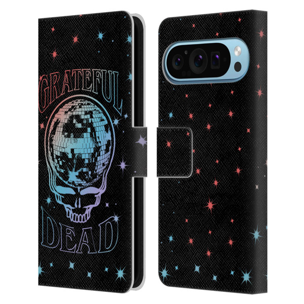 Grateful Dead Trends Skull Logo Leather Book Wallet Case Cover For Google Pixel 9 / Pixel 9 Pro