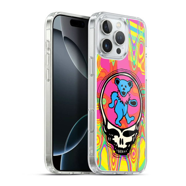 Grateful Dead Trends Bear Soft Gel Case for Apple iPhone 16 Pro Max & MagSafe