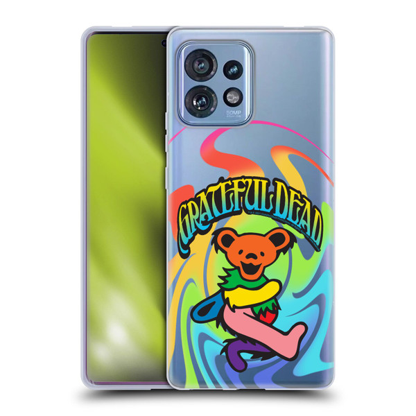 Grateful Dead Trends Bear 2 Soft Gel Case for Motorola Moto Edge 40 Pro