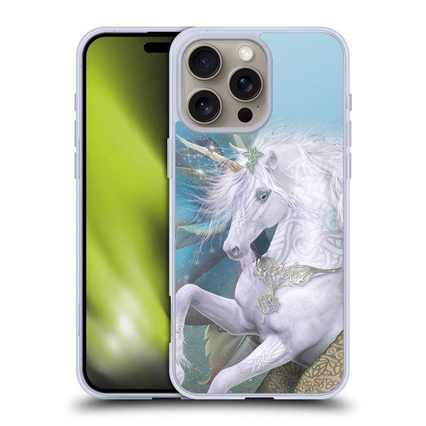 Laurie Prindle Fantasy Horse Kieran Unicorn Soft Gel Case for Apple iPhone 16 Pro Max