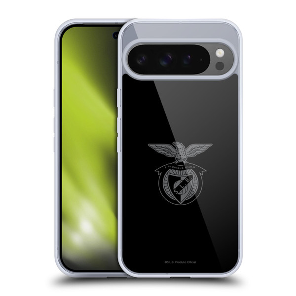 S.L. Benfica 2021/22 Crest Black Soft Gel Case for Google Pixel 9 Pro XL