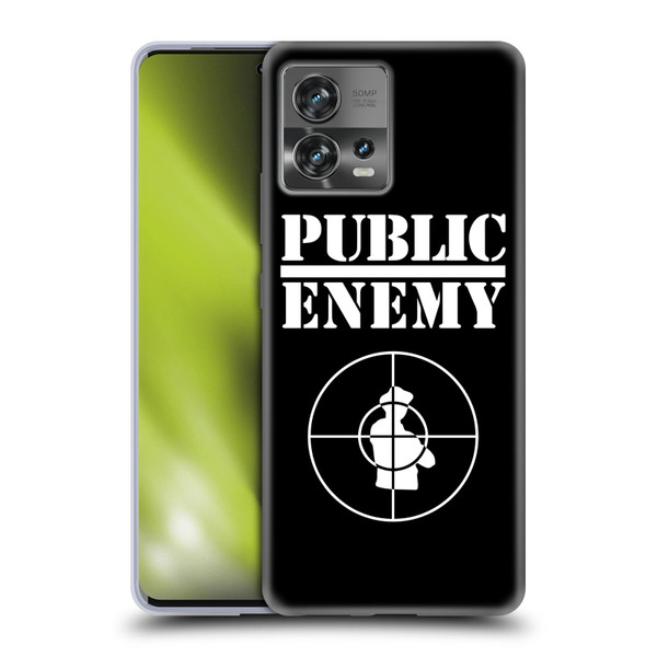 Public Enemy Graphics Logo Soft Gel Case for Motorola Moto Edge 30 Fusion