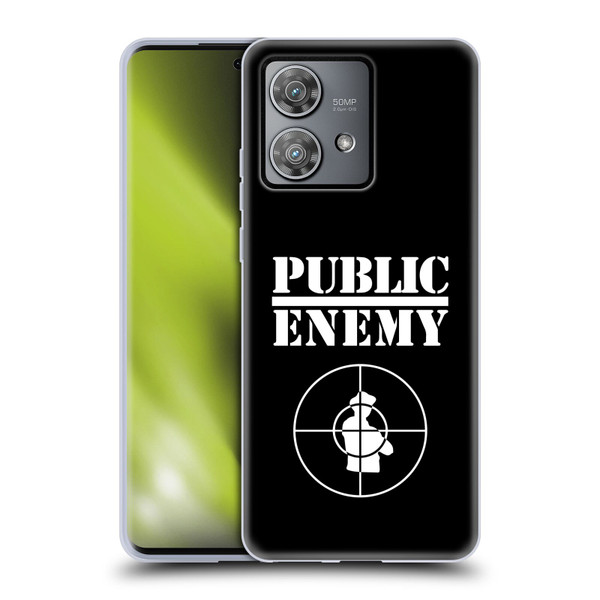 Public Enemy Graphics Logo Soft Gel Case for Motorola Edge 40 Neo 5G