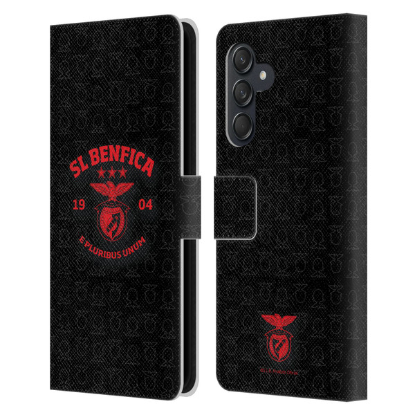 S.L. Benfica 2021/22 Crest E Pluribus Unum Leather Book Wallet Case Cover For Samsung Galaxy M55 5G