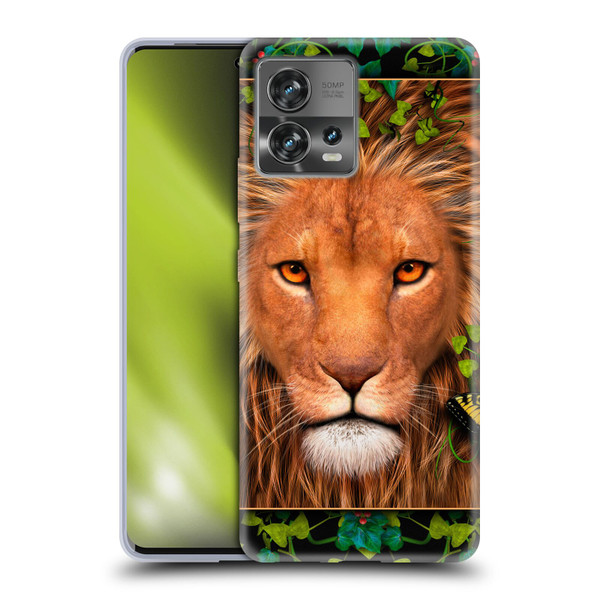 Laurie Prindle Lion Return Of The King Soft Gel Case for Motorola Moto Edge 30 Fusion