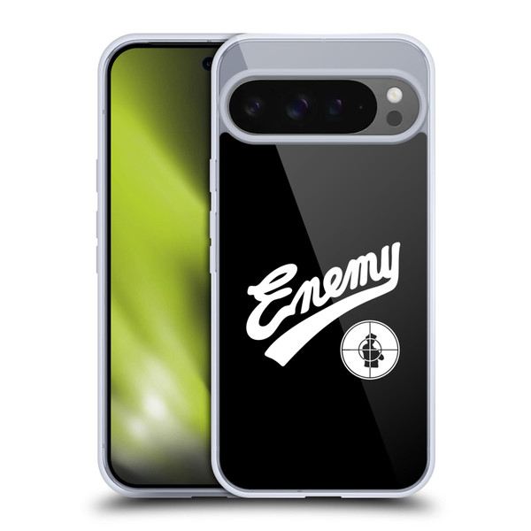 Public Enemy Graphics Logotype Soft Gel Case for Google Pixel 9 Pro XL