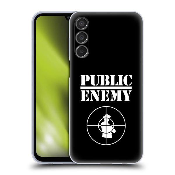 Public Enemy Graphics Logo Soft Gel Case for Samsung Galaxy M15/F15 5G
