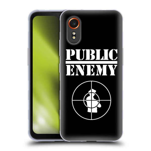 Public Enemy Graphics Logo Soft Gel Case for Samsung Galaxy Xcover7 5G