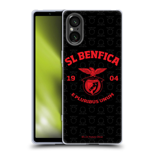 S.L. Benfica 2021/22 Crest E Pluribus Unum Soft Gel Case for Sony Xperia 5 V 5G