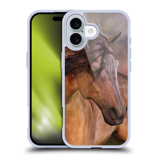 Laurie Prindle Western Stallion Belleze Fiero Soft Gel Case for Apple iPhone 16