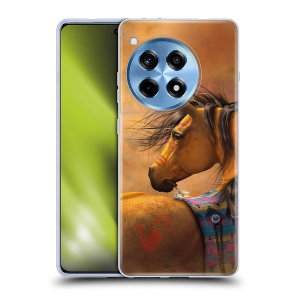 Laurie Prindle Western Stallion Kiowa Gold Soft Gel Case for OPPO OnePlus Ace 3 5G