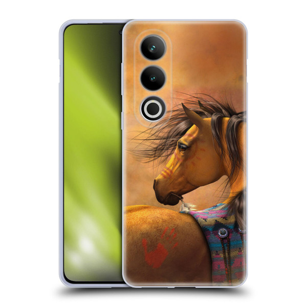 Laurie Prindle Western Stallion Kiowa Gold Soft Gel Case for OPPO OnePlus Ace 3V 5G