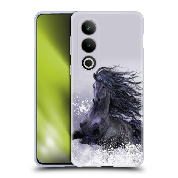 Laurie Prindle Western Stallion Winter Thunder Soft Gel Case for OPPO OnePlus Ace 3V 5G