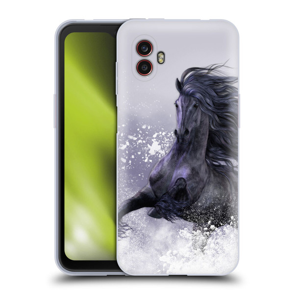 Laurie Prindle Western Stallion Winter Thunder Soft Gel Case for Samsung Galaxy Xcover6 Pro/Pro2