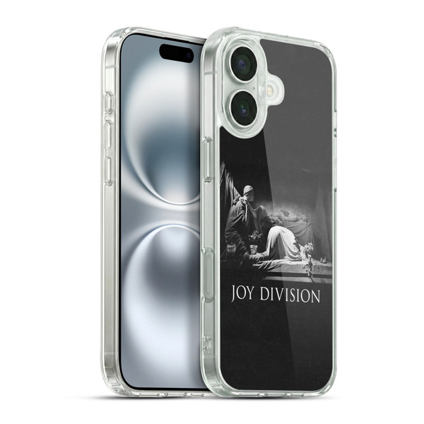 Joy Division Graphics Closer Soft Gel Case for Apple iPhone 16 Plus & MagSafe
