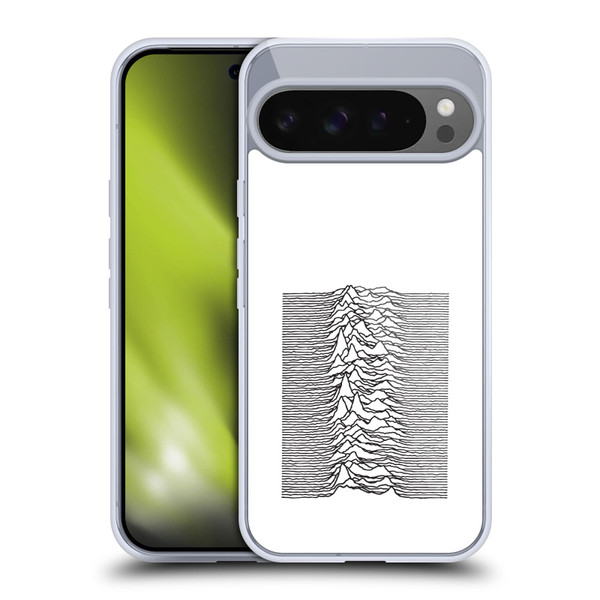 Joy Division Graphics Pulsar Waves Soft Gel Case for Google Pixel 9 Pro XL