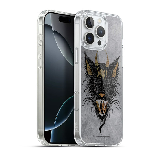 Gojira Graphics Six-Eyed Beast Soft Gel Case for Apple iPhone 16 Pro Max & MagSafe