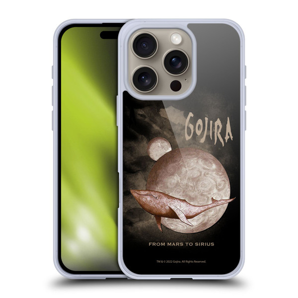 Gojira Graphics From Mars to Sirus Soft Gel Case for Apple iPhone 16 Pro