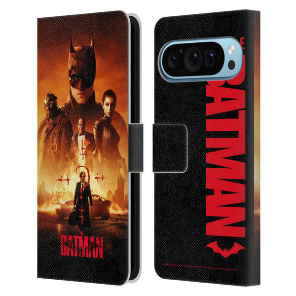 The Batman Posters Group Leather Book Wallet Case Cover For Google Pixel 9 / Pixel 9 Pro
