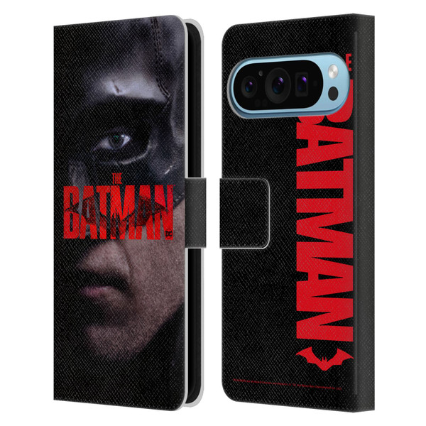 The Batman Posters Close Up Leather Book Wallet Case Cover For Google Pixel 9 / Pixel 9 Pro