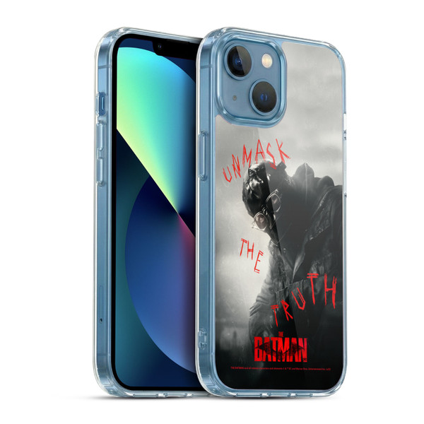 The Batman Posters Riddler Unmask The Truth Soft Gel Case for Apple iPhone 13 Mini & MagSafe