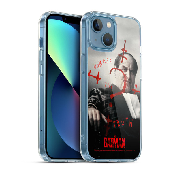 The Batman Posters Penguin Unmask The Truth Soft Gel Case for Apple iPhone 13 Mini & MagSafe