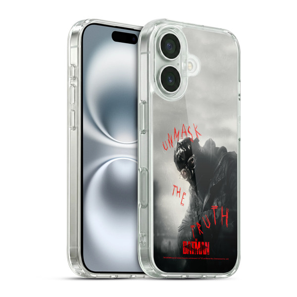 The Batman Posters Riddler Unmask The Truth Soft Gel Case for Apple iPhone 16 & MagSafe