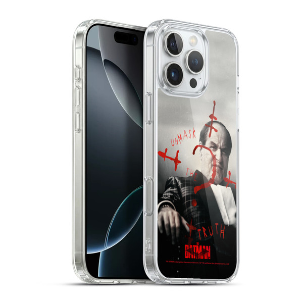 The Batman Posters Penguin Unmask The Truth Soft Gel Case for Apple iPhone 16 Pro Max & MagSafe