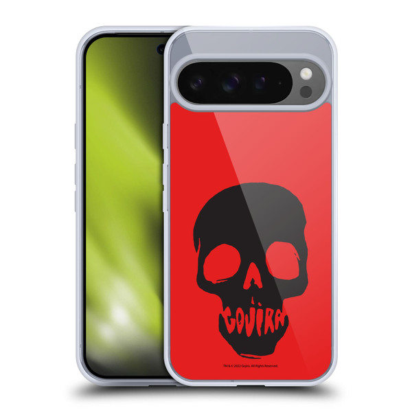 Gojira Graphics Skull Mouth Soft Gel Case for Google Pixel 9 Pro XL