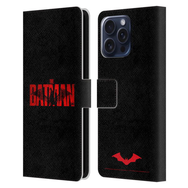 The Batman Posters Logo Leather Book Wallet Case Cover For Apple iPhone 16 Pro Max