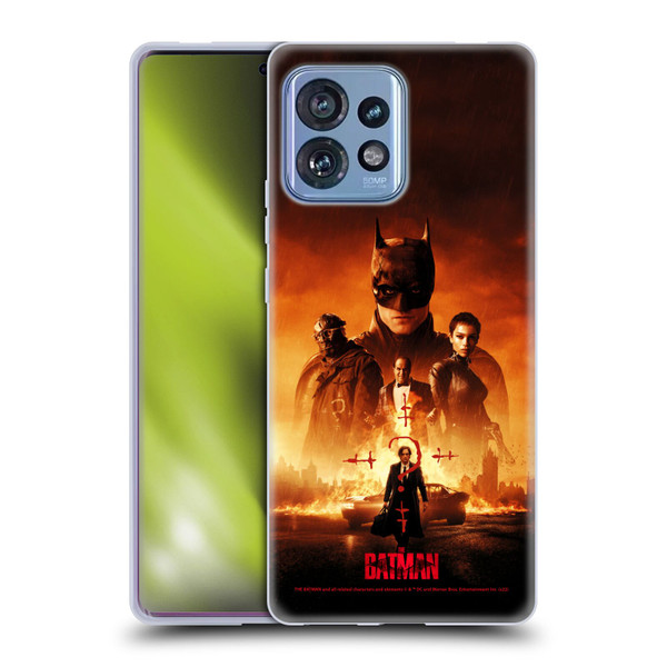 The Batman Posters Group Soft Gel Case for Motorola Moto Edge 40 Pro